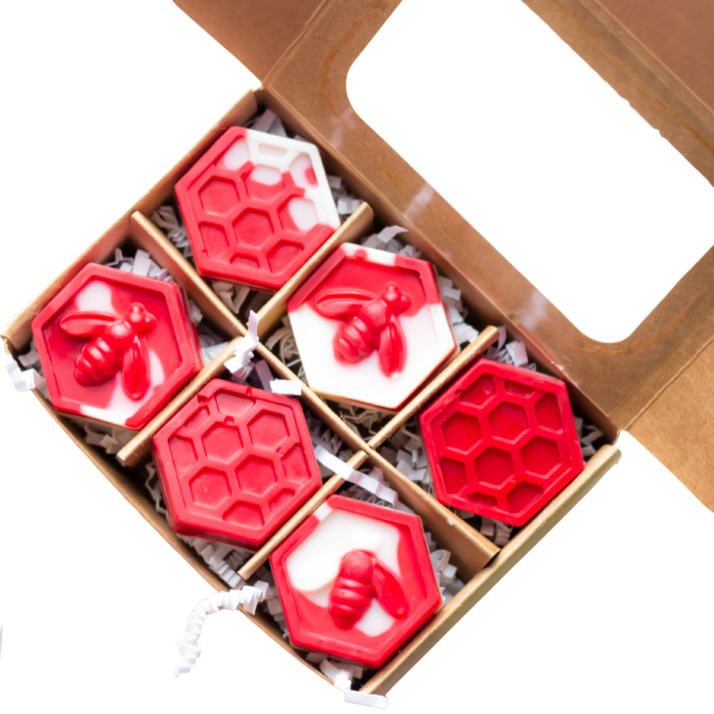 Christmas Wax Melts Honeycombs Merry & Bright - Pack of 6