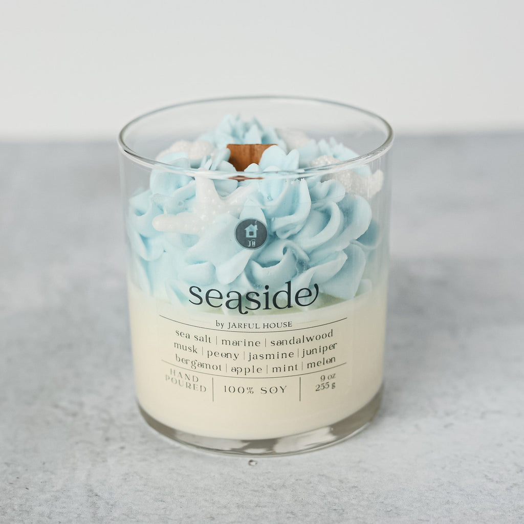 Dessert Candle Seaside | Coastal Scent Home Fragrance
