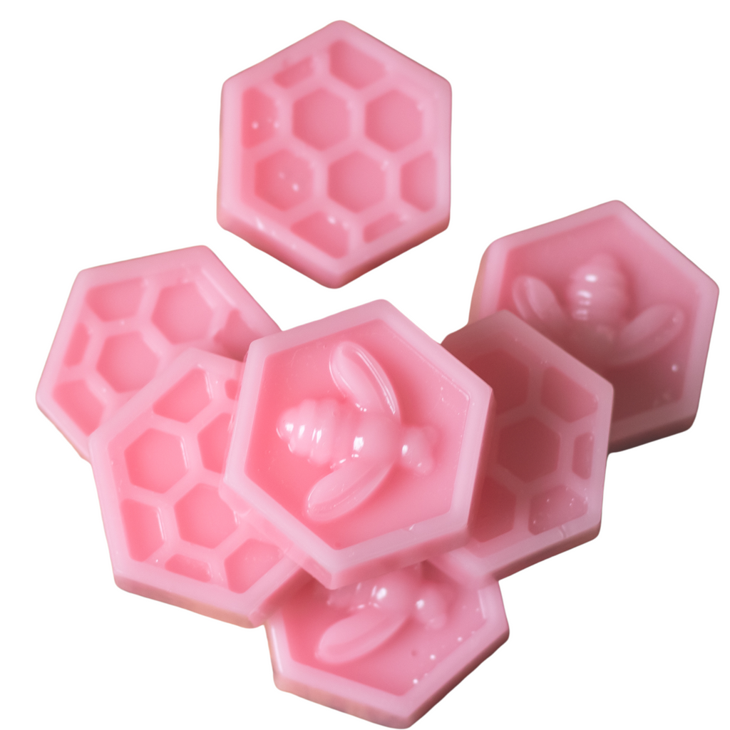 PS I Love You Honeycomb Wax Melts | Magnolia Peony Bergamot Amber Coco Wax Tarts