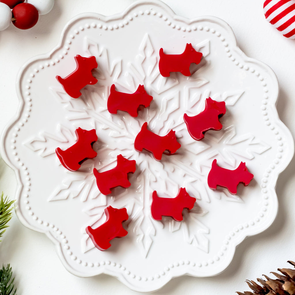 Mini Westies Wax Melts Christmas Tree Scent 10 pcs - 1.6 oz. - Jarful House