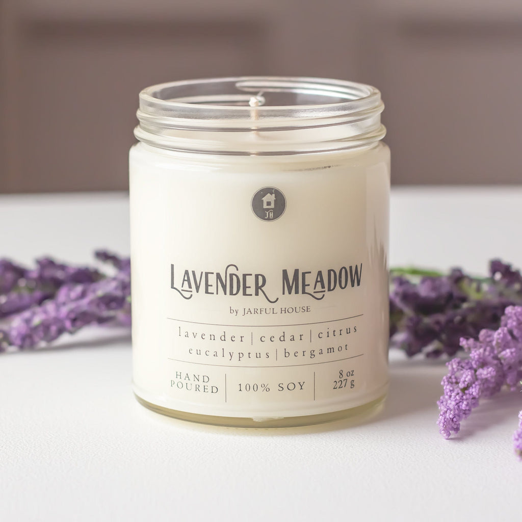 Lavender Meadow Soy Candle 8 oz.