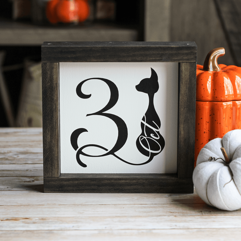 Trick Or Treat Y'all Halloween Sign | Halloween Home Decor - Sign 7x7 - Jarful House