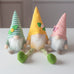 3 Gnomes Set Yellow, Green, Pink