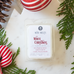 White Christmas Wax Melts - Coconut Wax with Eucalyptus, Mint, Cypress &amp; Pine