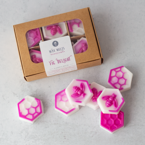 Fig Delight Honeycomb Coconut Wax Melts | Fig + Jasmine + Moss + Musk