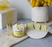 Lemoncello Candle Gift Set – Dessert Candle + Lemon Drop Honeycomb Melts + Matches