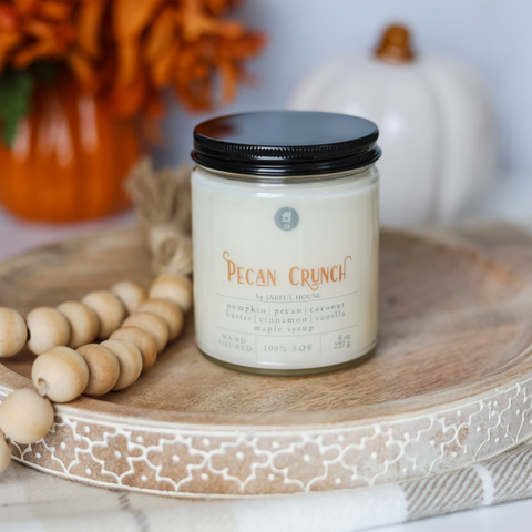 Pecan Crunch Fall Candle | Coconut Pumpkin Vanilla Maple