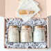 Bath Salt Gift Set – Lavender Meadows, Velvet Rose & Whispering Woods | 3 × 6.5 oz - Jarful House
