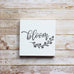 Spring Decor Tiered Tray Sign - Bloom Gray