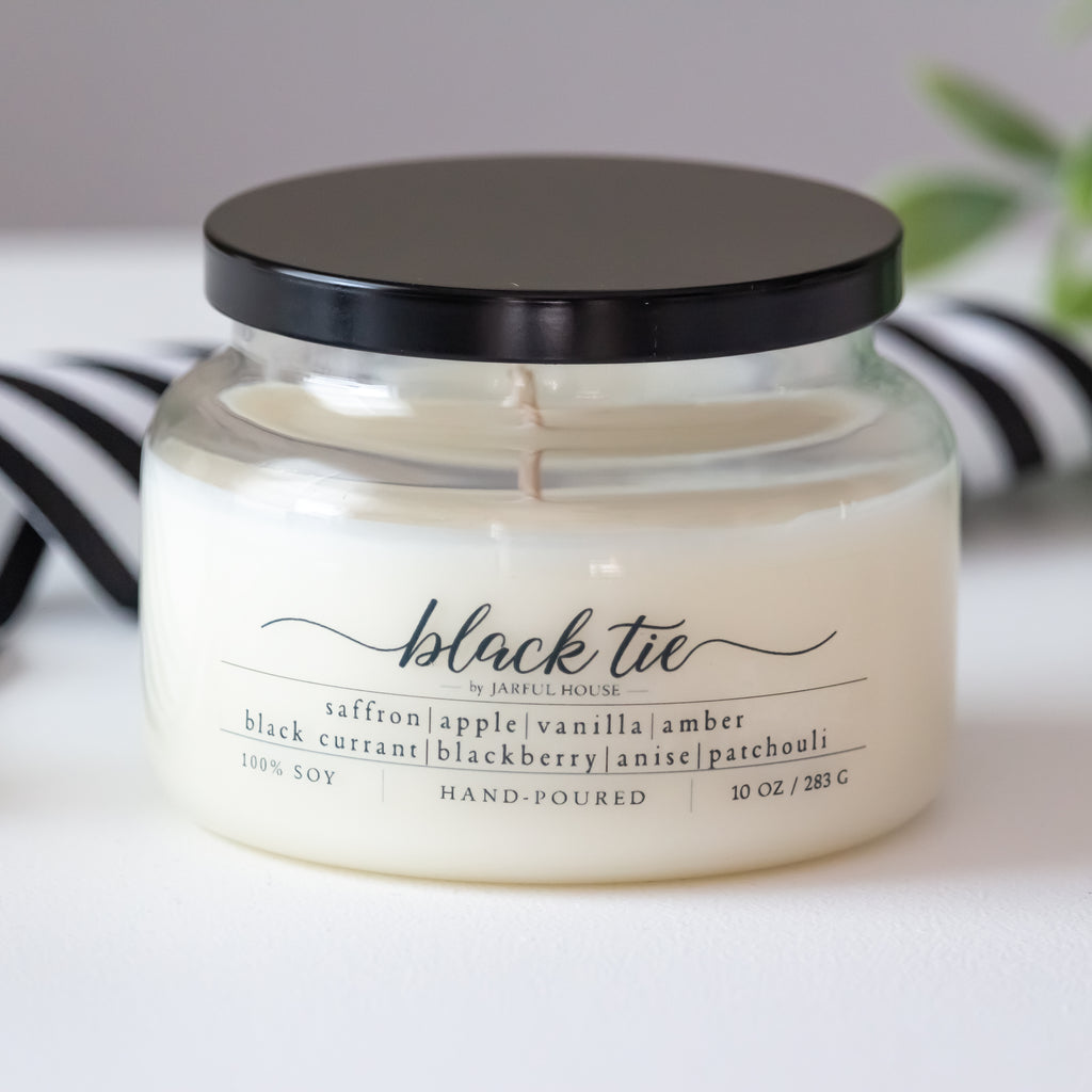 Black Tie Soy Candle  10 oz