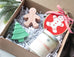 Christmas Candle Wax Melts Gift Set | Scented Soy Candle White Christmas + Gingerbread Ornament + 2 Large Wax Melts