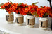 Farmhouse Fall Table Centerpiece | White Fall Home Decor - Two Sided - Jarful House