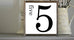 Farmhouse Number Wall Sign | Family Gallery Wall Decor - Jarful House