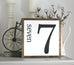 Rustic Number Wall Gallery Decor | Farmhouse Family Number Decor - Jarful House