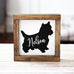 West Highlander White Terrier Decor - Personalized Westies Dog Lover Wall Sign - Jarful House