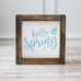 Spring Wall Sign  - Hello Spring Home Decor - Jarful House